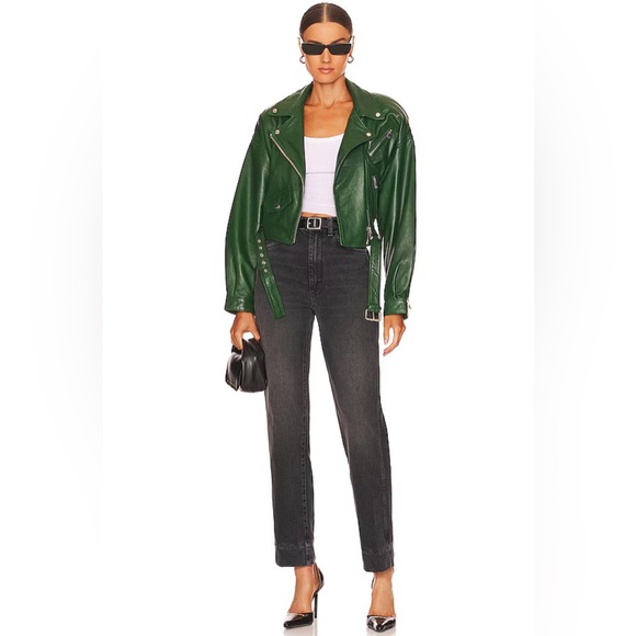 REDONE 70's Originals Cigarette Jeans in Black Sea Women's Denim Jeans Size 24 - Picture 4 of 16